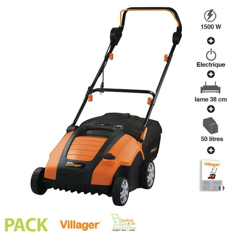 Villager - Scarificateur électrique 230V largeur 38 cm Villager VAS 1500P - Imagen 1
