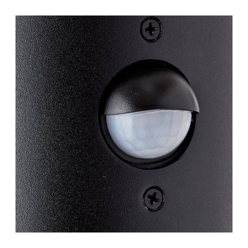 Brilliant - Sergioro Applique Extérieure Avec Detecteur, Noir Depoli, E27 20w , Ampoule Non Incluse - Imagen 5