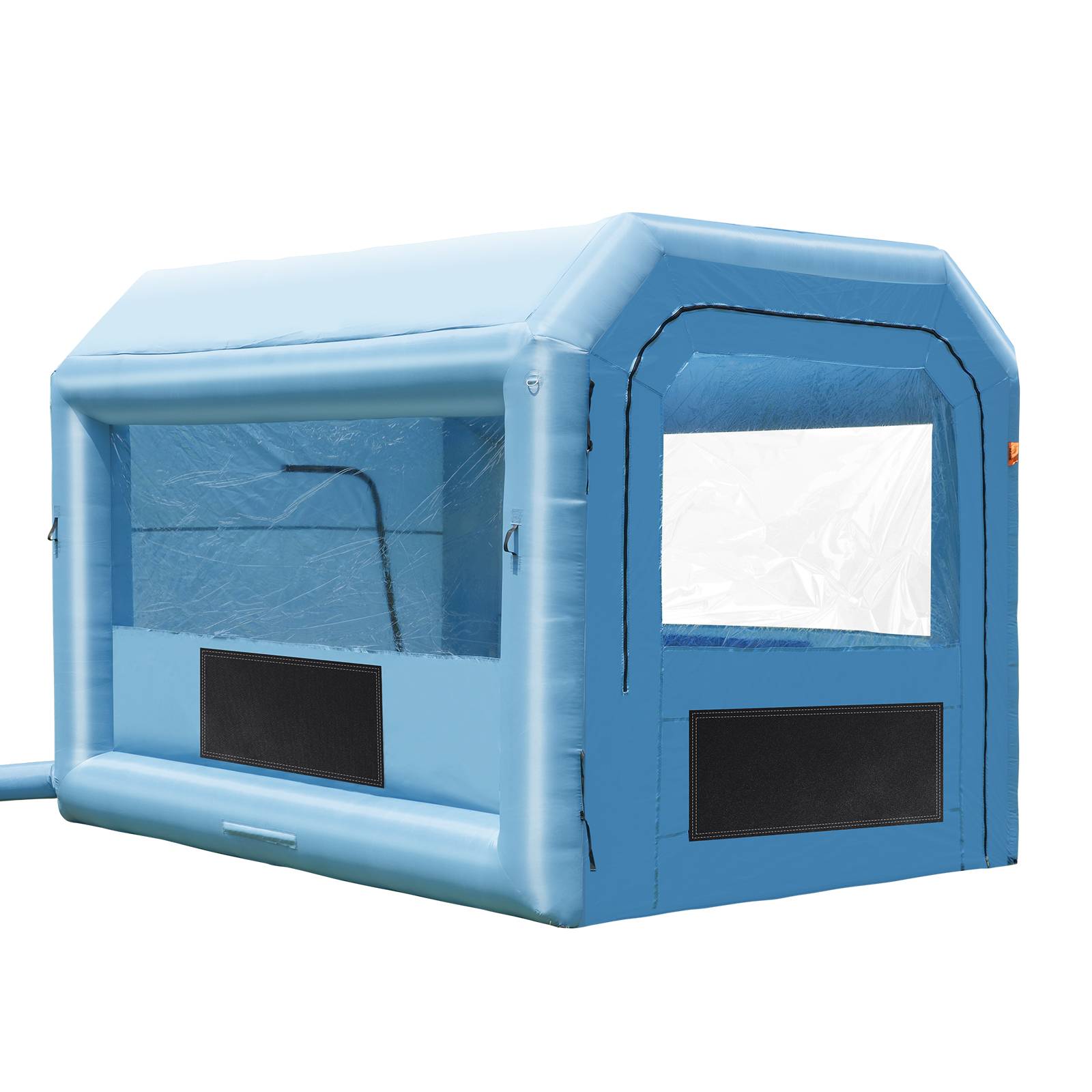 Vevor - VEVOR Cabine peinture gonflable 4x3x2.75m, souffleurs 750W avec filtration, station de travail atelier. - Image 1