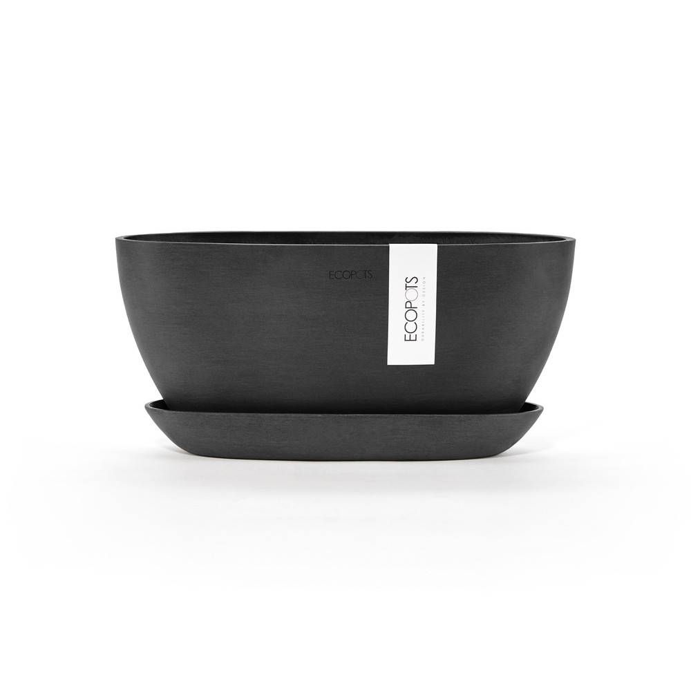 Ecopots - Pot Ovale Sofia 30 + Soucoupe - 30 x 13 x H. 13,9 cm - 2,7 L ECOPOTS - Imagen 4