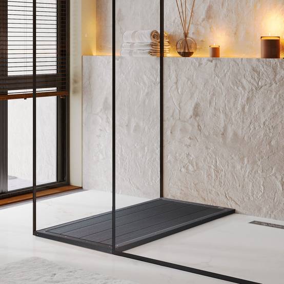 Panneau de sol WPC HOME DELUXE GAIA - 105 x 63 mm anthracite - Image 3