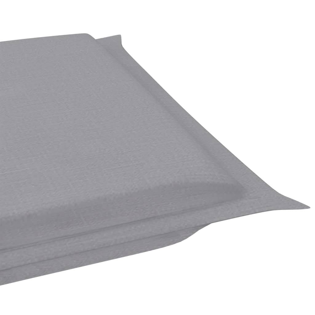 Helloshop26 - Transat chaise longue bain de soleil lit de jardin terrasse meuble d'extérieur à bascule avec coussin bois de teck solide - Imagen 8