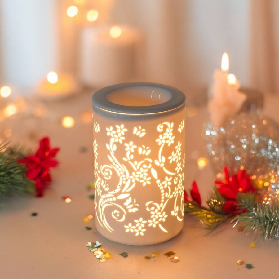 Zen'Arôme Brûleur Cire Parfumée Calorya n°1 - Brûleur Électrique pour Fondant Parfumé-Lampe à Parfum - Coupelle Amovible - Image 4