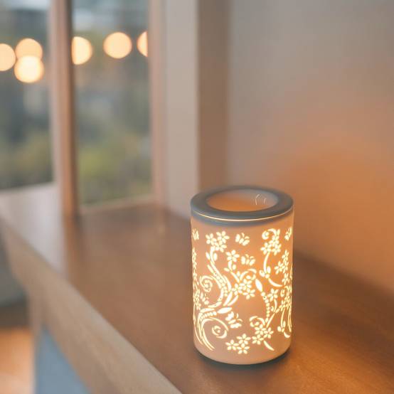 Zen'Arôme Brûleur Cire Parfumée Calorya n°1 - Brûleur Électrique pour Fondant Parfumé-Lampe à Parfum - Coupelle Amovible - Image 5