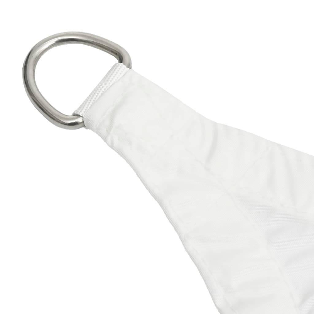 Helloshop26 - Voile toile d'ombrage parasol tissu oxford rectangulaire 3 x 4,5 m blanc - Imagen 5
