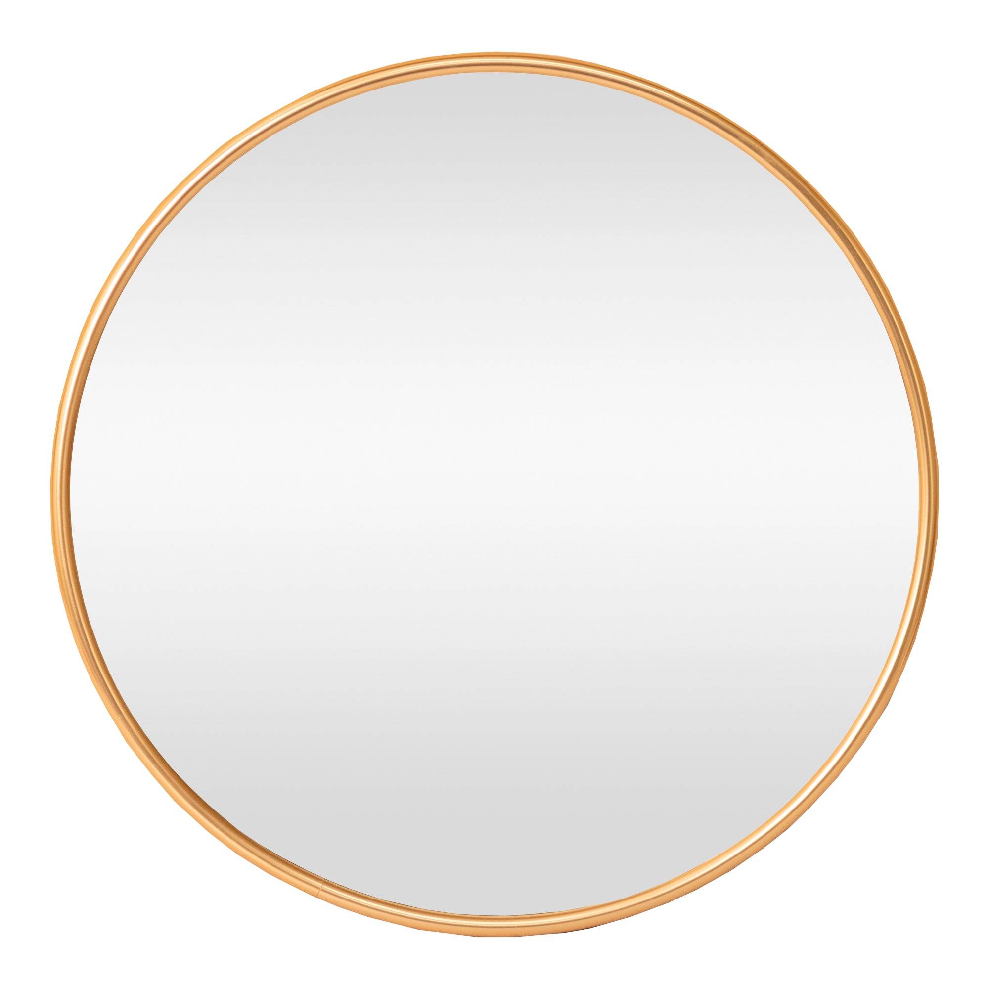 Helloshop26 - Miroir mural rond 40 cm doré - Imagen 2