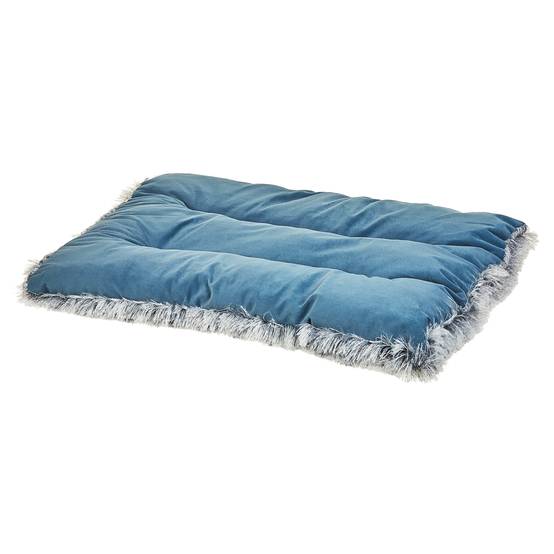 Beliani - Lit pour animal Velours Bleu ERGANI - 60x45x10- Beliani - Image 2