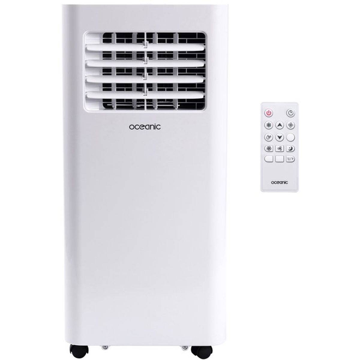 Climatiseur mobile monobloc OCEANIC 10000 BTU 2930 W blanc, refroidissement et déshumidification 24 L/j - Image 1