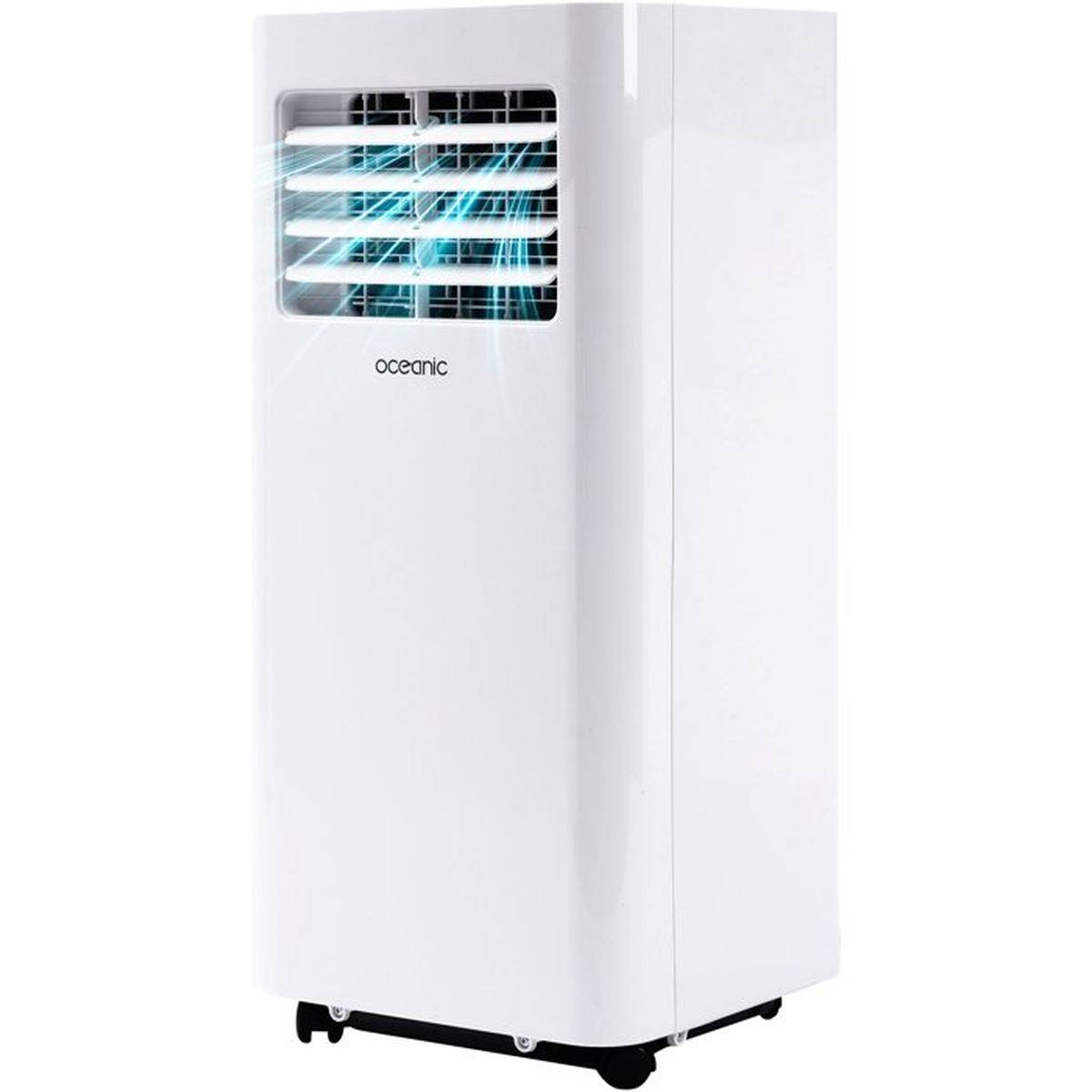 Climatiseur mobile monobloc OCEANIC 10000 BTU 2930 W blanc, refroidissement et déshumidification 24 L/j - Image 2