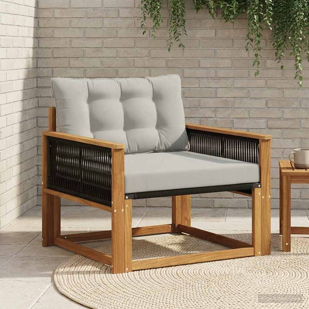 Vidaxl - Bois d'acacia massif et Textilène vidaXL 3438891