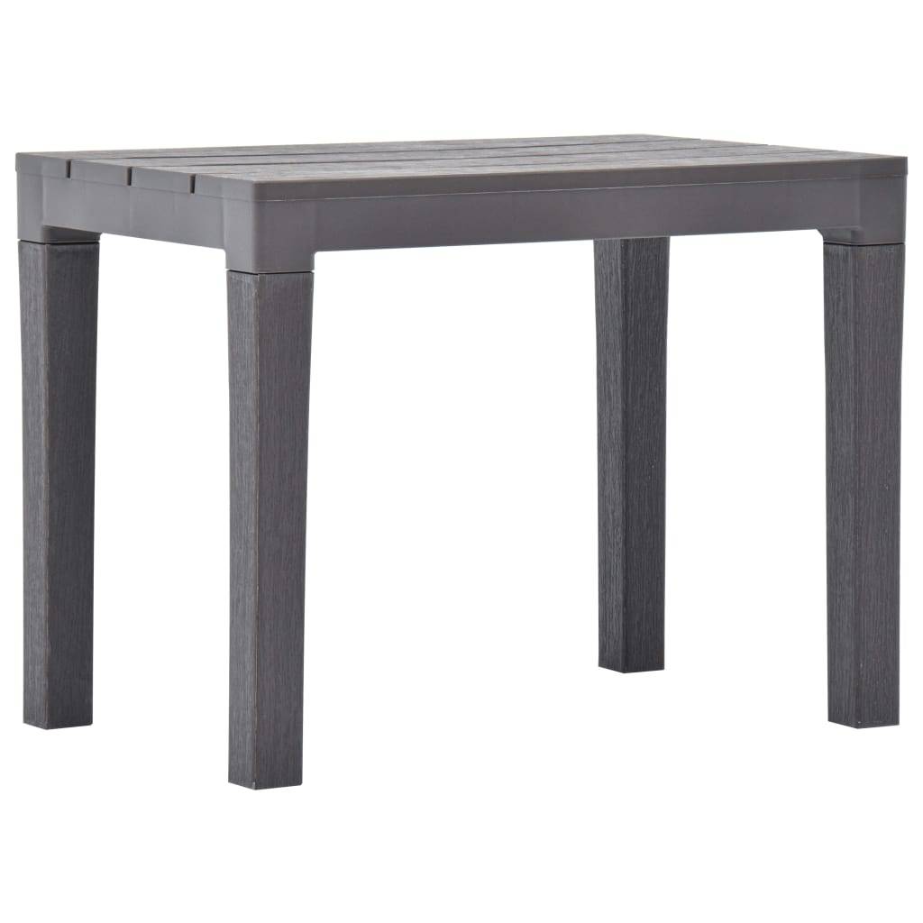 Vidaxl - Bancs de jardin lot de 2 Moka Plastique vidaXL 48782 - Image 2