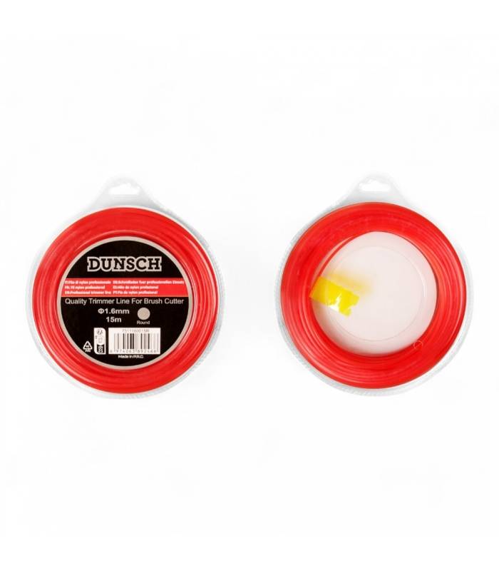 Fil de rechange pour débroussailleuse rond 1,6mm 15m - DUNSCH 7311160015R - Imagen 1