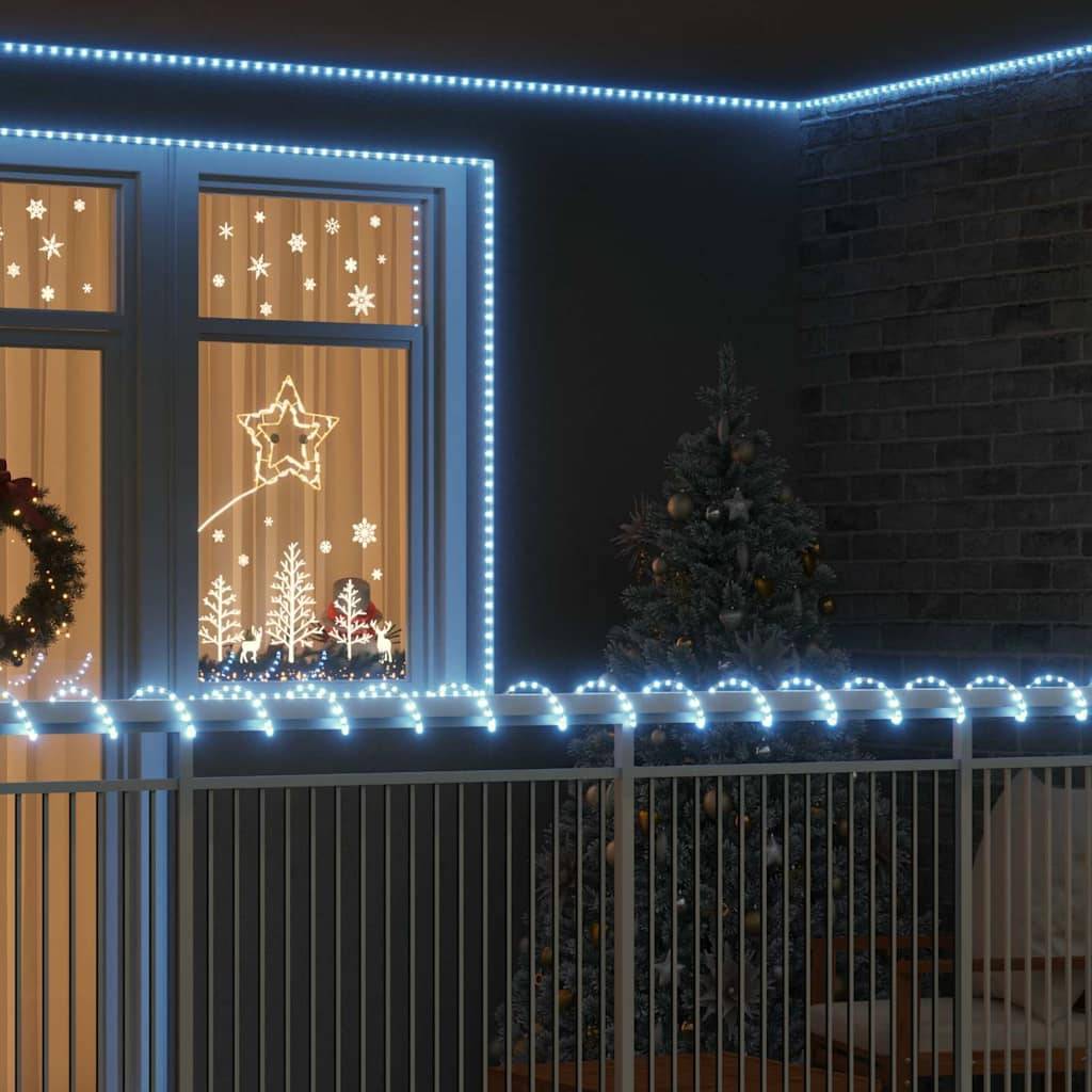 Guirlande Lumineuse Corde 100m 2400 LED PVC Intérieur Extérieur Blanc Froid – ComfortXL Outdoor Living - Image 1