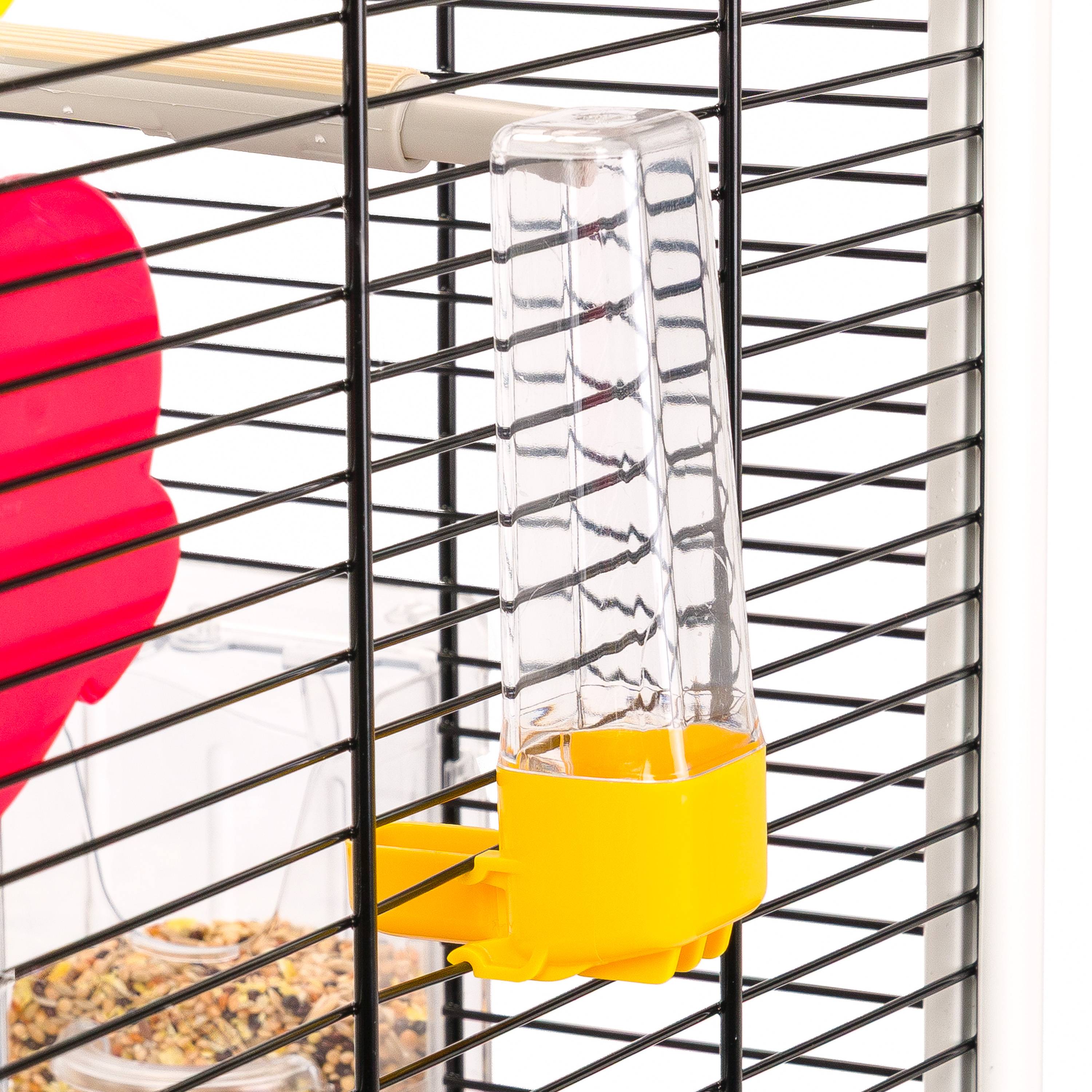 Ferplast - Cage pour Canaris et Autres Petits Oiseaux Exotiques PALLADIO 3, Toit Panoramique, livrée avec Accessoires - Image 8