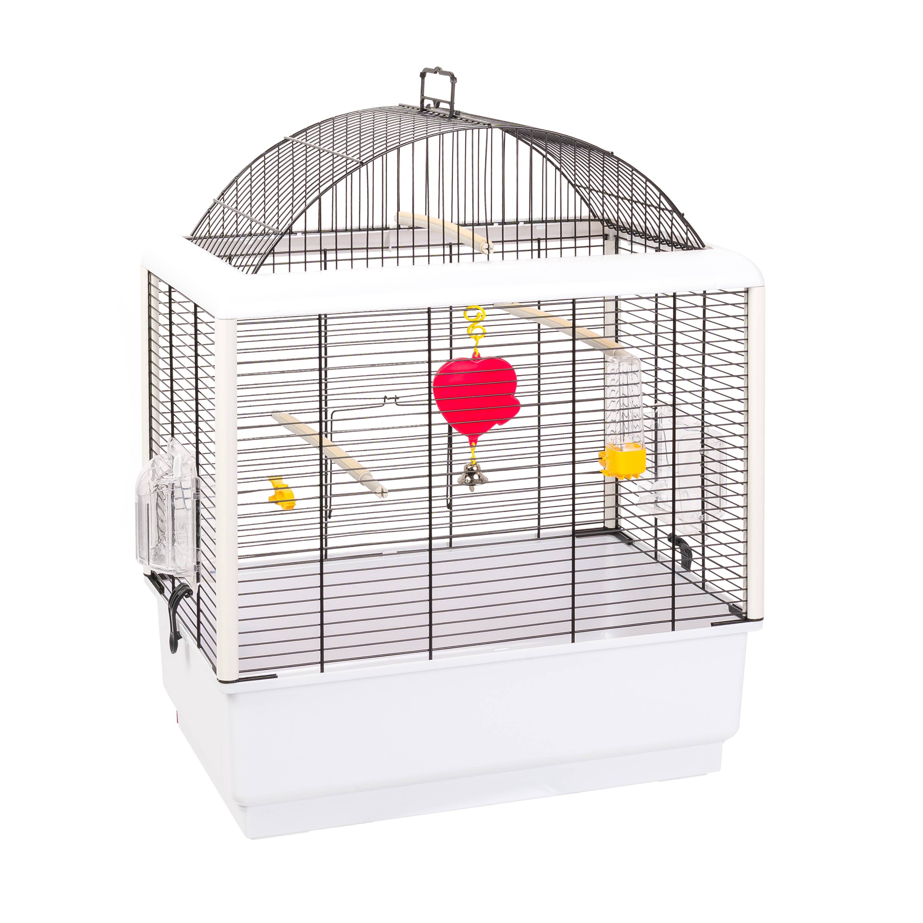 Ferplast - Cage pour Canaris et Autres Petits Oiseaux Exotiques PALLADIO 3, Toit Panoramique, livrée avec Accessoires - Image 4