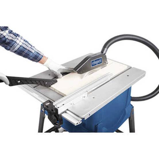 Scheppach - Scie circulaire sur table HS100S - Puissance 2000 W - Lame Ø 250 x 30 mm - Hauteur de coupe max 85 mm - Dimensions de la table 940 x 642 mm - SCHEPPAC - Image 3