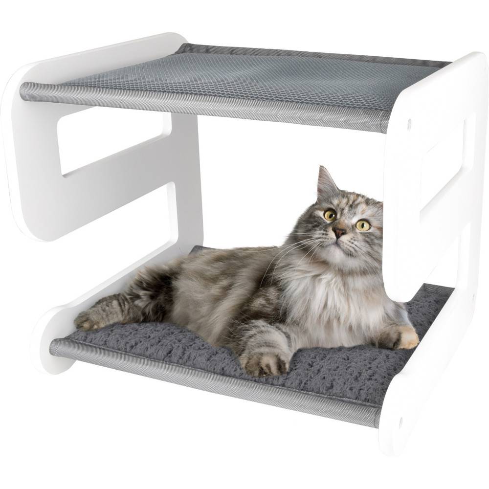 Lit hamac superposé 48 x 39,5 x 40 cm, pour chat. - Imagen 3
