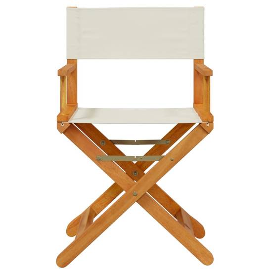 Lot de 6 Chaises de jardin pliables - Chaises d'extérieur - Chaise pliante de jardin blanc crème tissu - Image 4