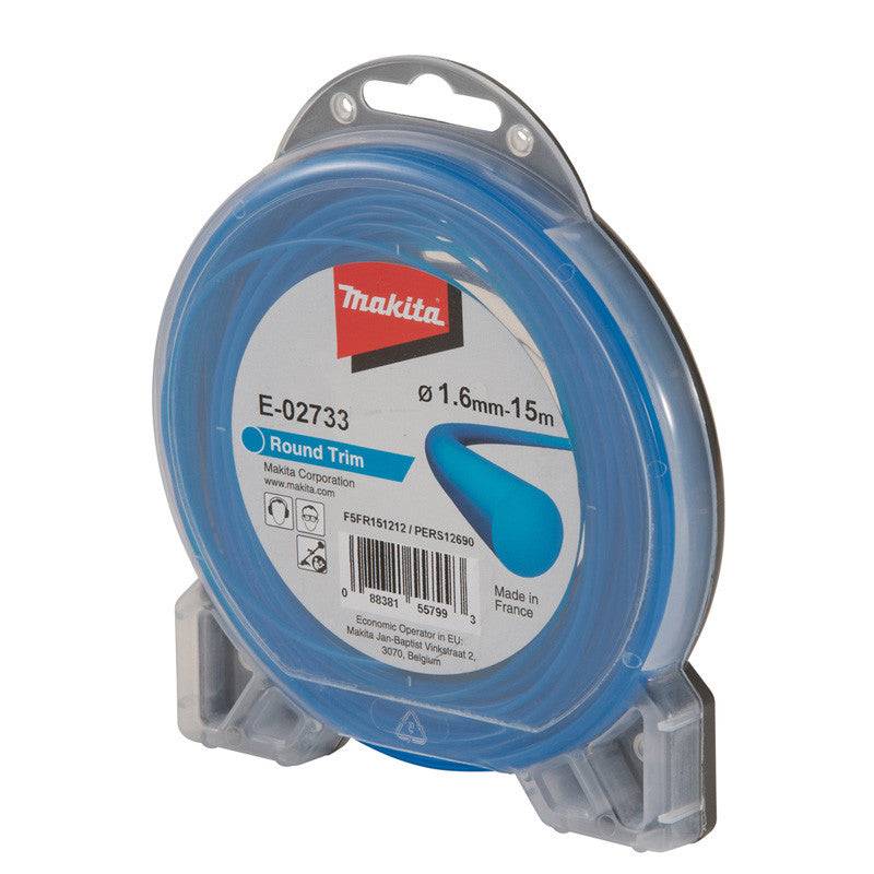 Makita - Fil nylon rond Ø1.6 pour débroussailleuse MAKITA E-02733 Makita - Imagen 2