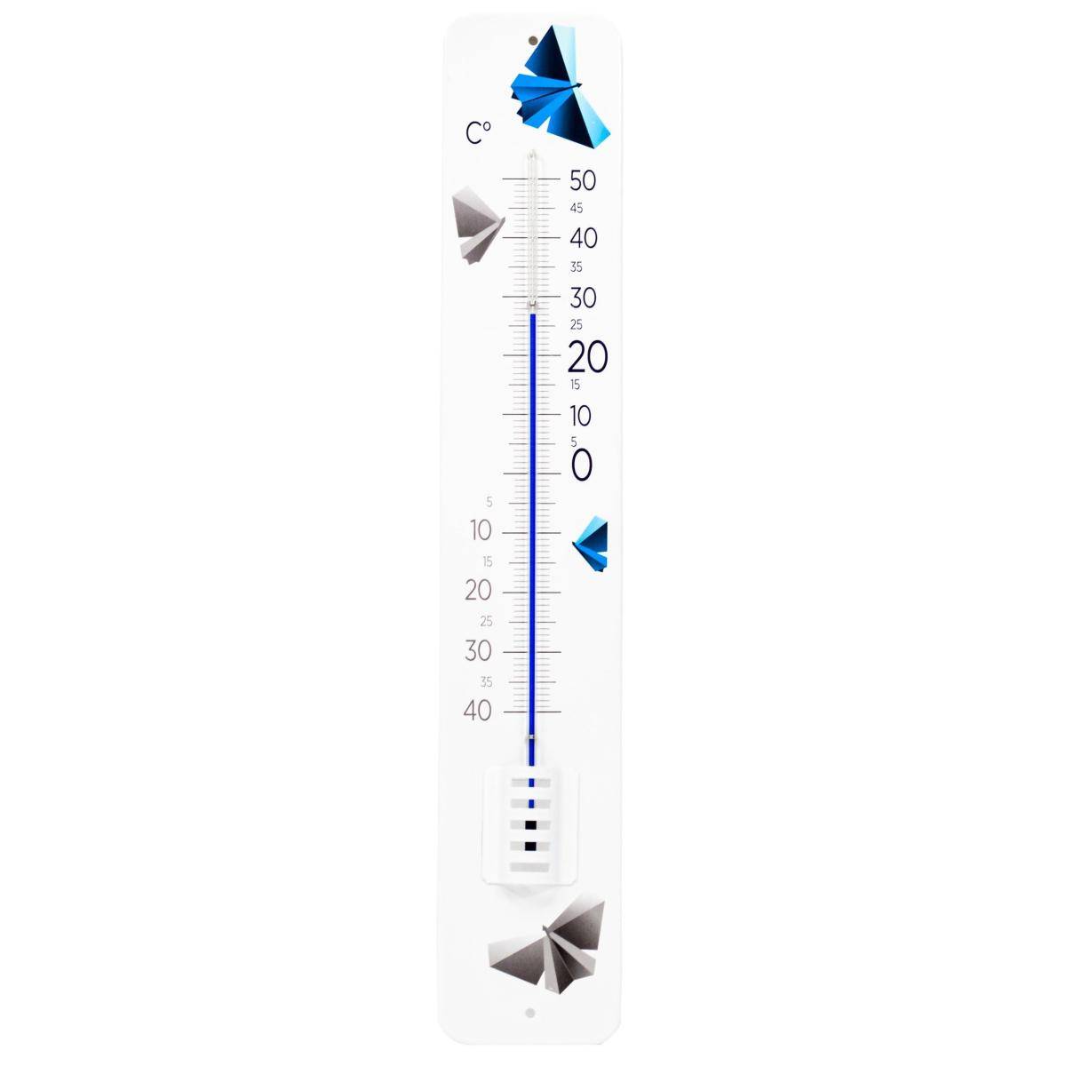 Stil - Thermomètre en métal avec décor Origami Modèle 2 - Imagen 1