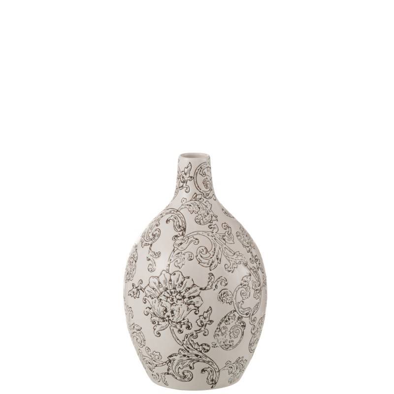 J-Line - Vase en porcelaine multicouleur 20x20x33 cm - J-Line - Image 2