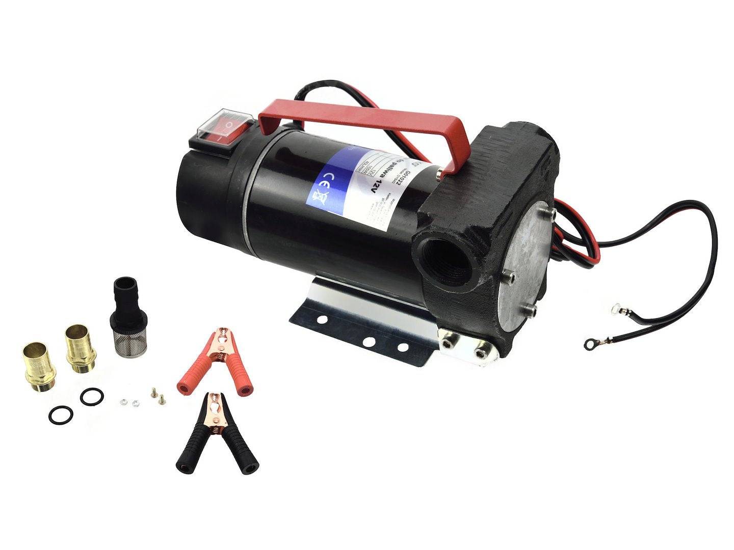 Entrepotbrico - Pompe à Carburant 12V Mini Puissante Pour Diesel et Fioul - Image 1