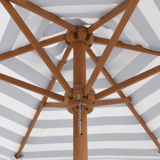 Table de pique-nique pour 4 enfants avec parasol rond sapin 120 x 57 cm, Poids :10.56kg - PANGIVO - Image 9