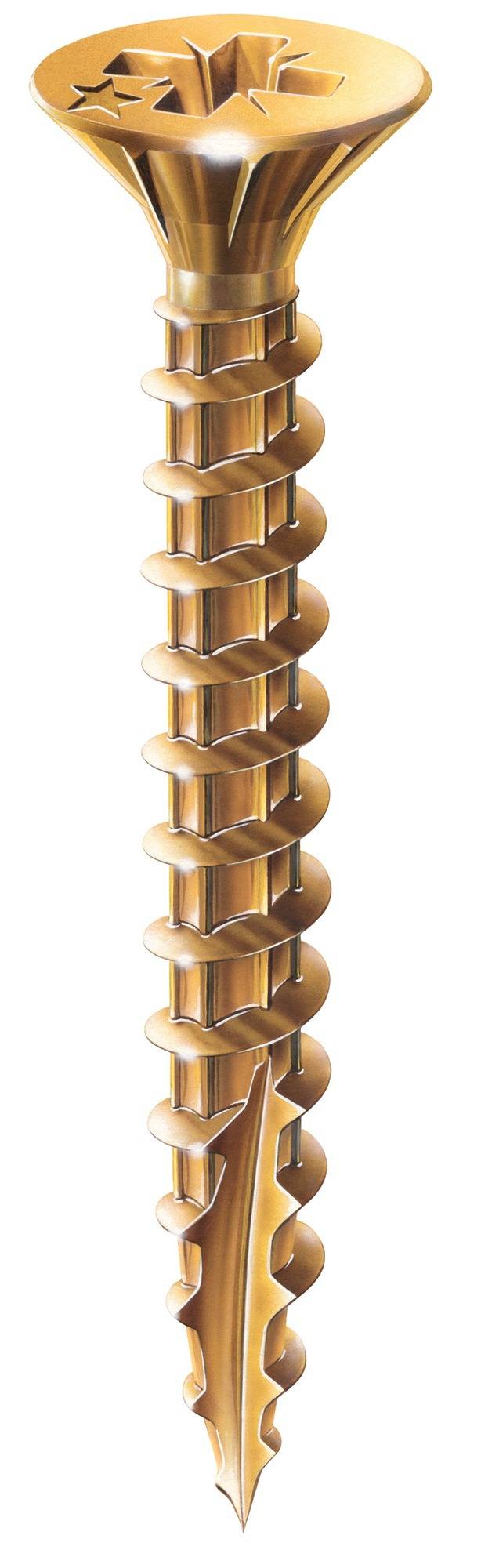 Boîte 500 Vis Rocket fraisante PZ filetage total VYNEX - 4.0 x 45 - 351400026216 - Image 1