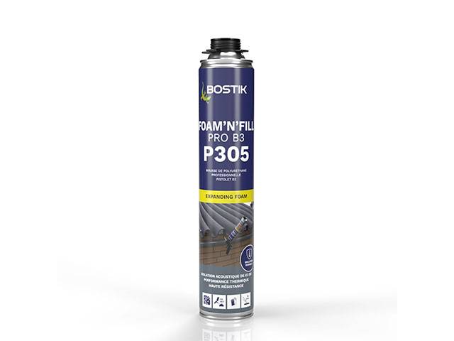 Bostik - Produit Mousse PU P305 FOAM'N'FILL PRO B3 - BOSTIC - 30623826