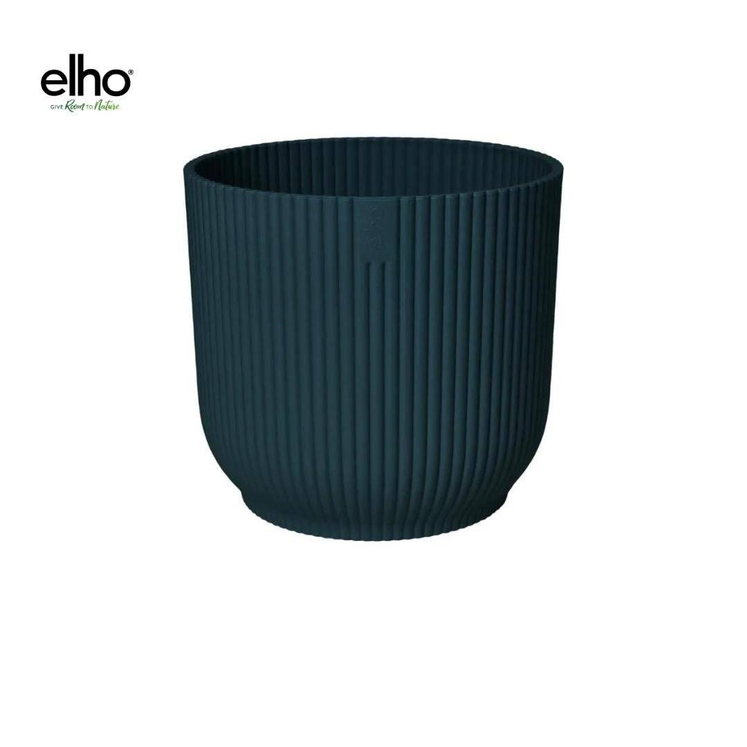 Pot elho Vibes Fold Round bleu D18 cm- La Green Touch