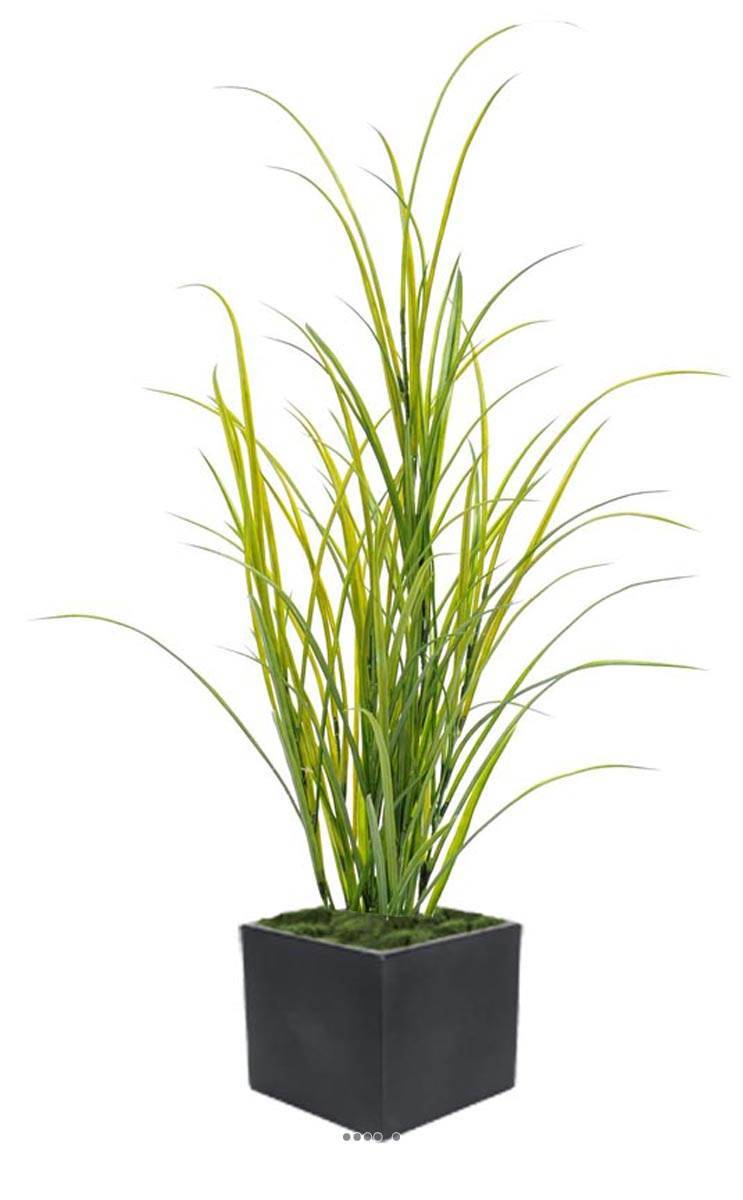 Artificielles - Herbe artificielle des champs en pot H 120 cm pour extérieur