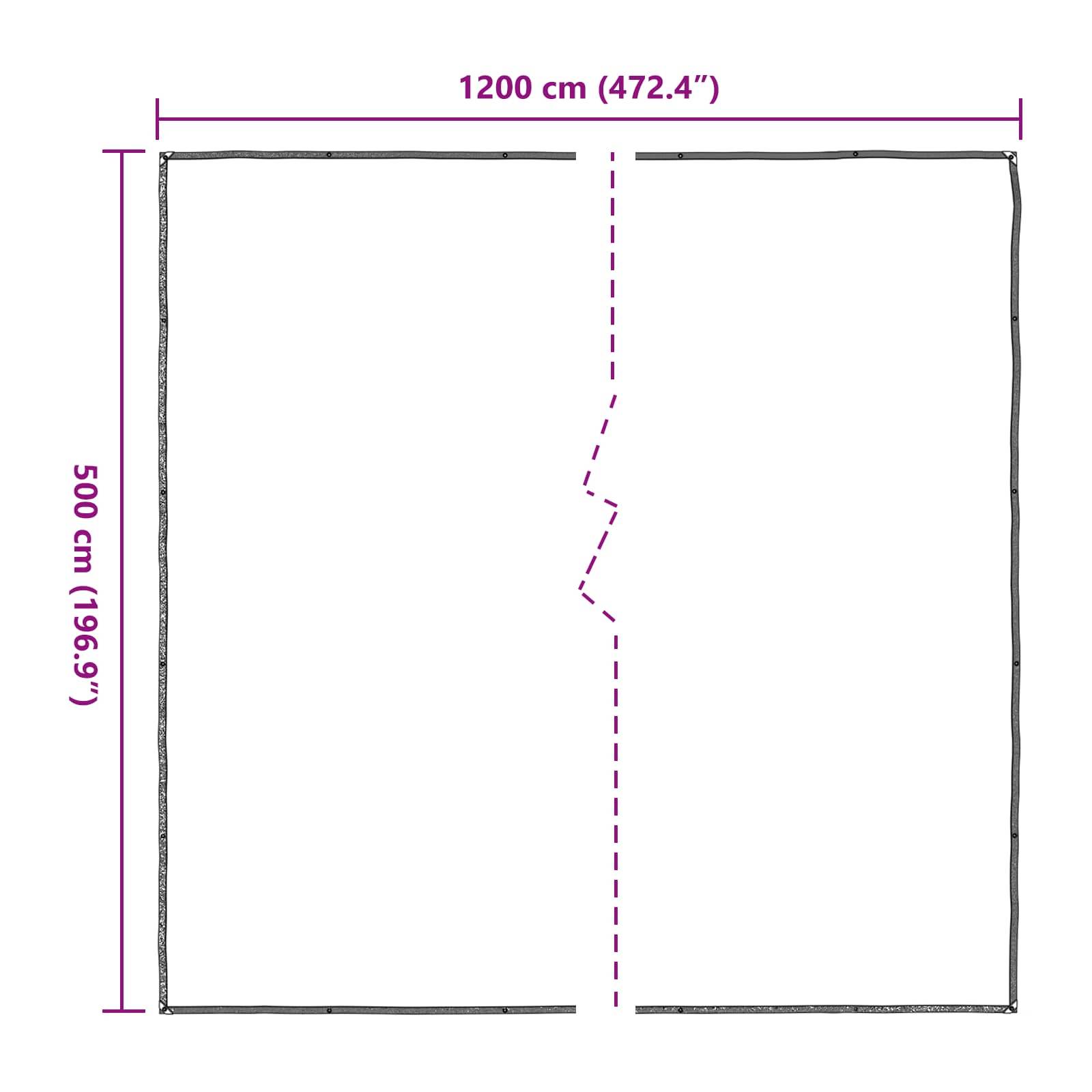 Vidaxl - Couverture pour plantes 5 x 12 m PE Translucide vidaXL 3429324 - Image 3