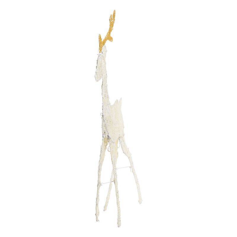 Lotti - Renne lumineux 2D H1m LED ambré fixe Timer extérieur Smart Connect 31V professionnel Lotti - Imagen 8
