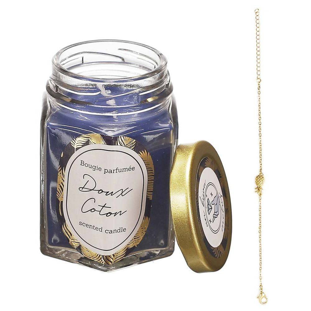 The Concept Factory - Bougie parfumée en bocal avec bijou surprise (Lot de 2) - Imagen 3