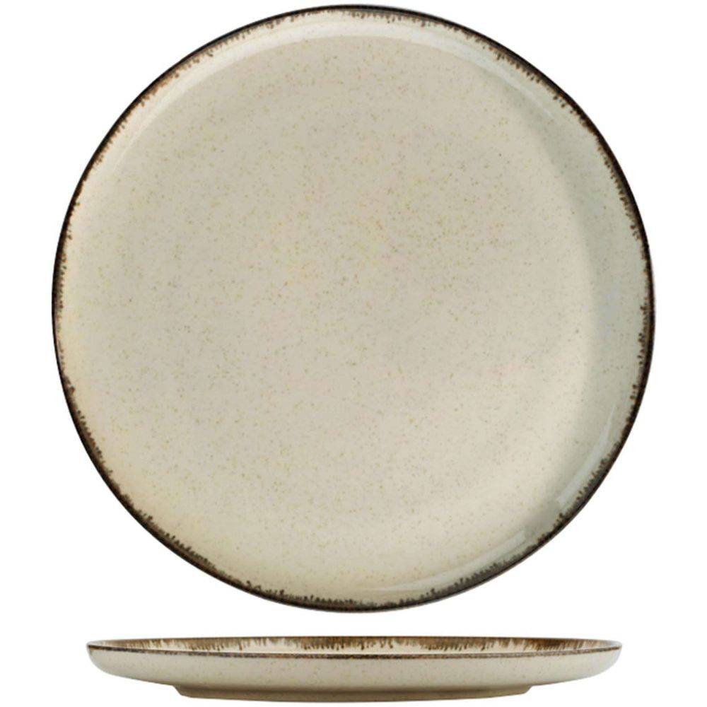 Hanah Home - Service de table en porcelaine Point 24 pièces Cannelle - Imagen 3