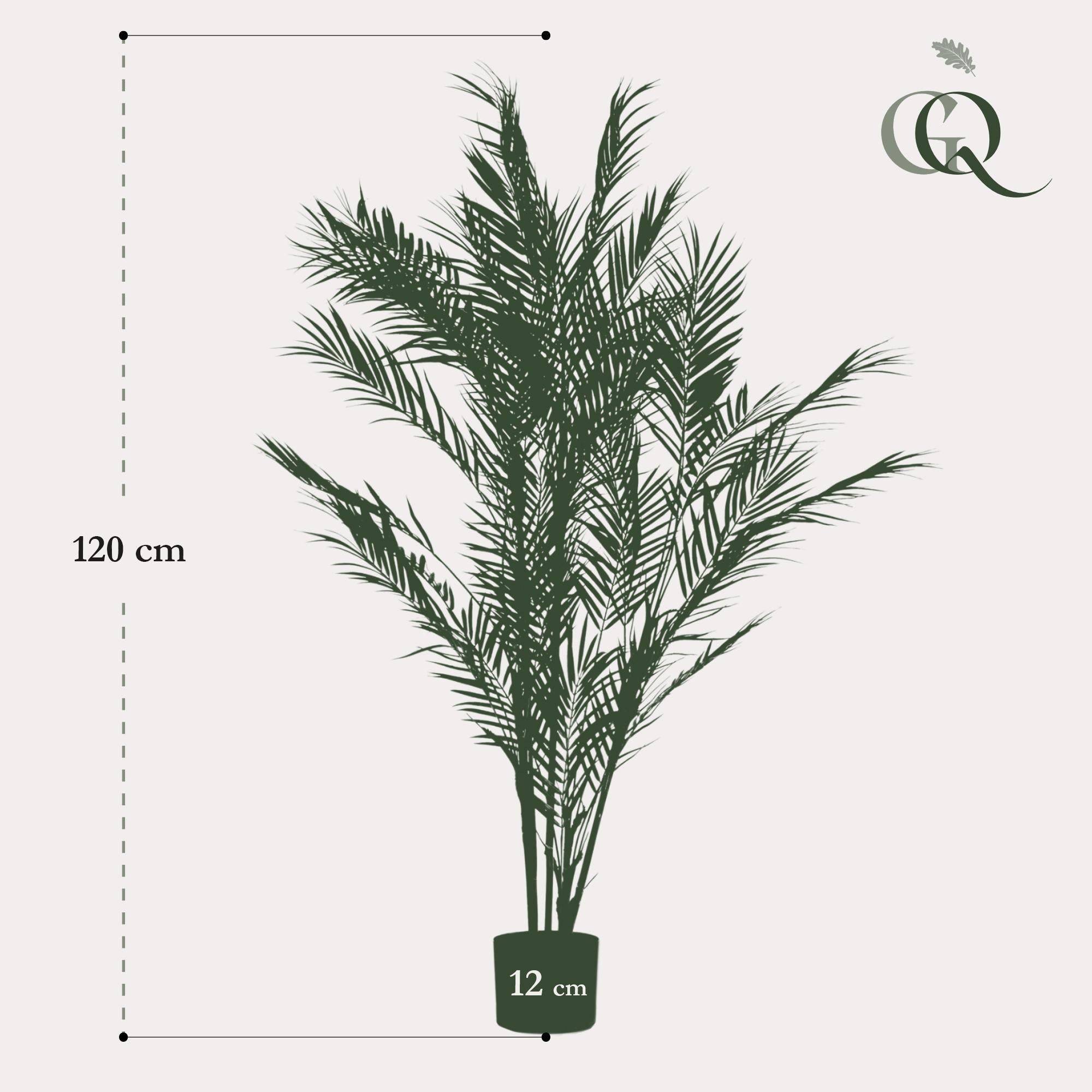 La Green Touch - Chamaedorea Elegans plante artificielle - h120cm, Ø12cm- La Green Touch - Imagen 4
