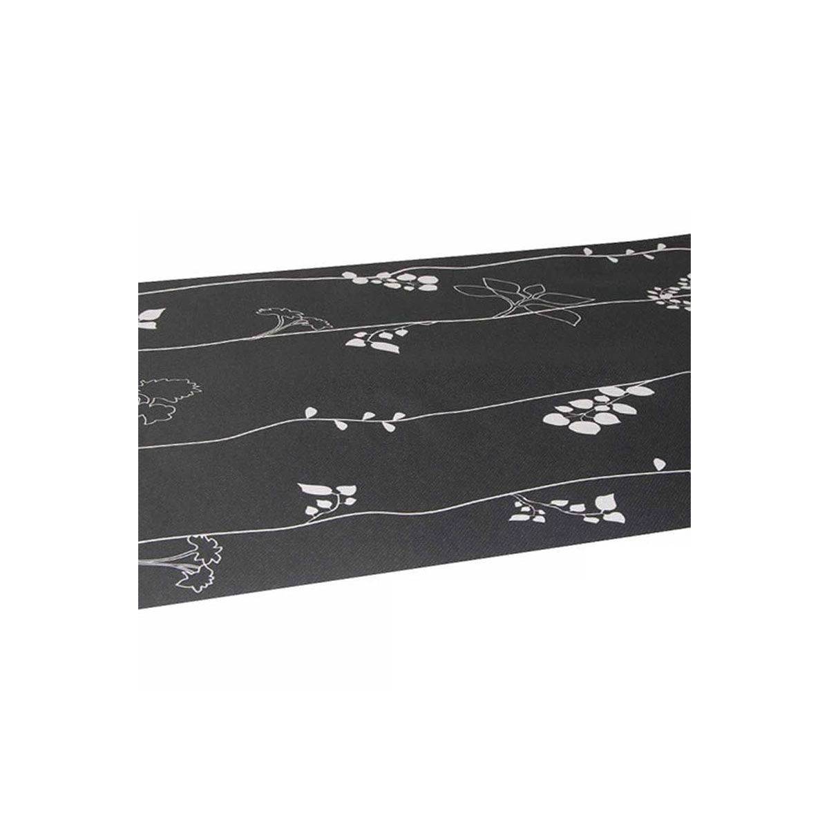Chemin de Table Jetable "Joli Design" 40cmx3m Noir
