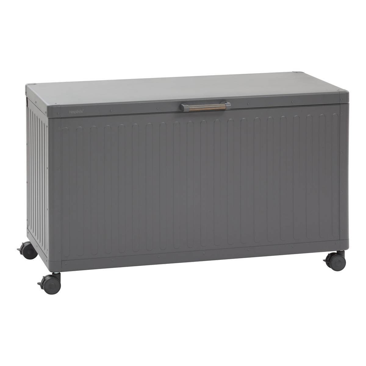 Hesperide - Coffre de rangement "Edenio" graphite S 130 x 60,4 x 78cm en aluminium 510 L - Hespéride - Image 2