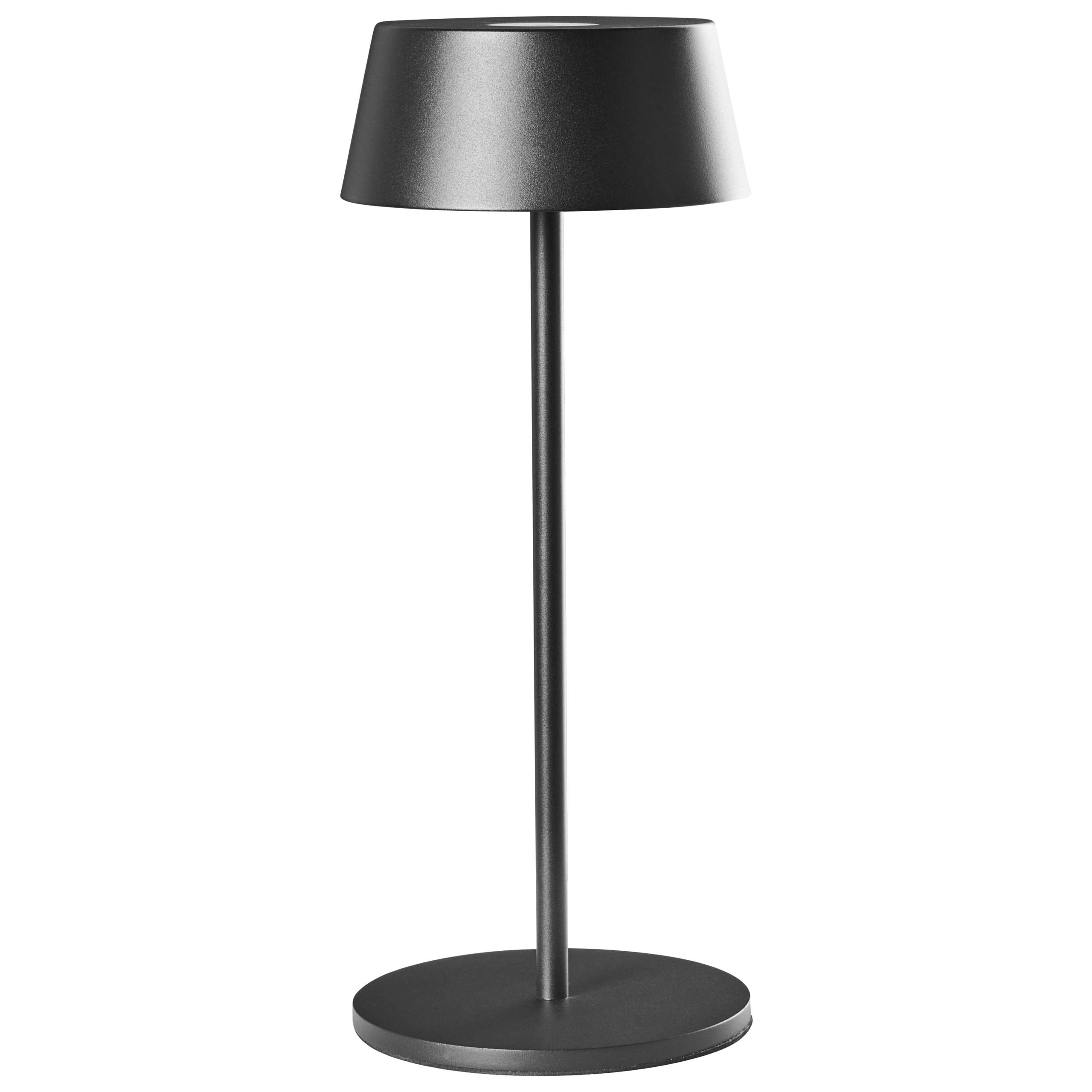 Beliani - Lampe de table d'extérieur Métal Noir GUDER - 15x15x36- Beliani - Image 2