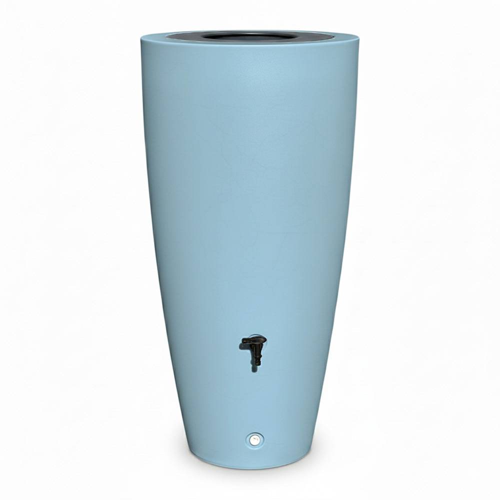 Récupérateur d'eau de pluie 190l ros'eau 2-en-1 + kit complet - plast'up rotomoulage - Image 1