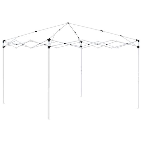 Tente de fête tissu oxfords anthracite 288 x 288 x 245 cm, Poids:12.45kg - PANGIVO - Image 6
