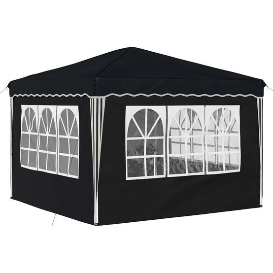 Tente de fête tissu oxfords anthracite 288 x 288 x 245 cm, Poids:12.45kg - PANGIVO - Image 9