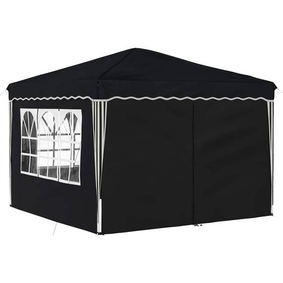 Tente de fête tissu oxfords anthracite 288 x 288 x 245 cm, Poids:12.45kg - PANGIVO - Image 5