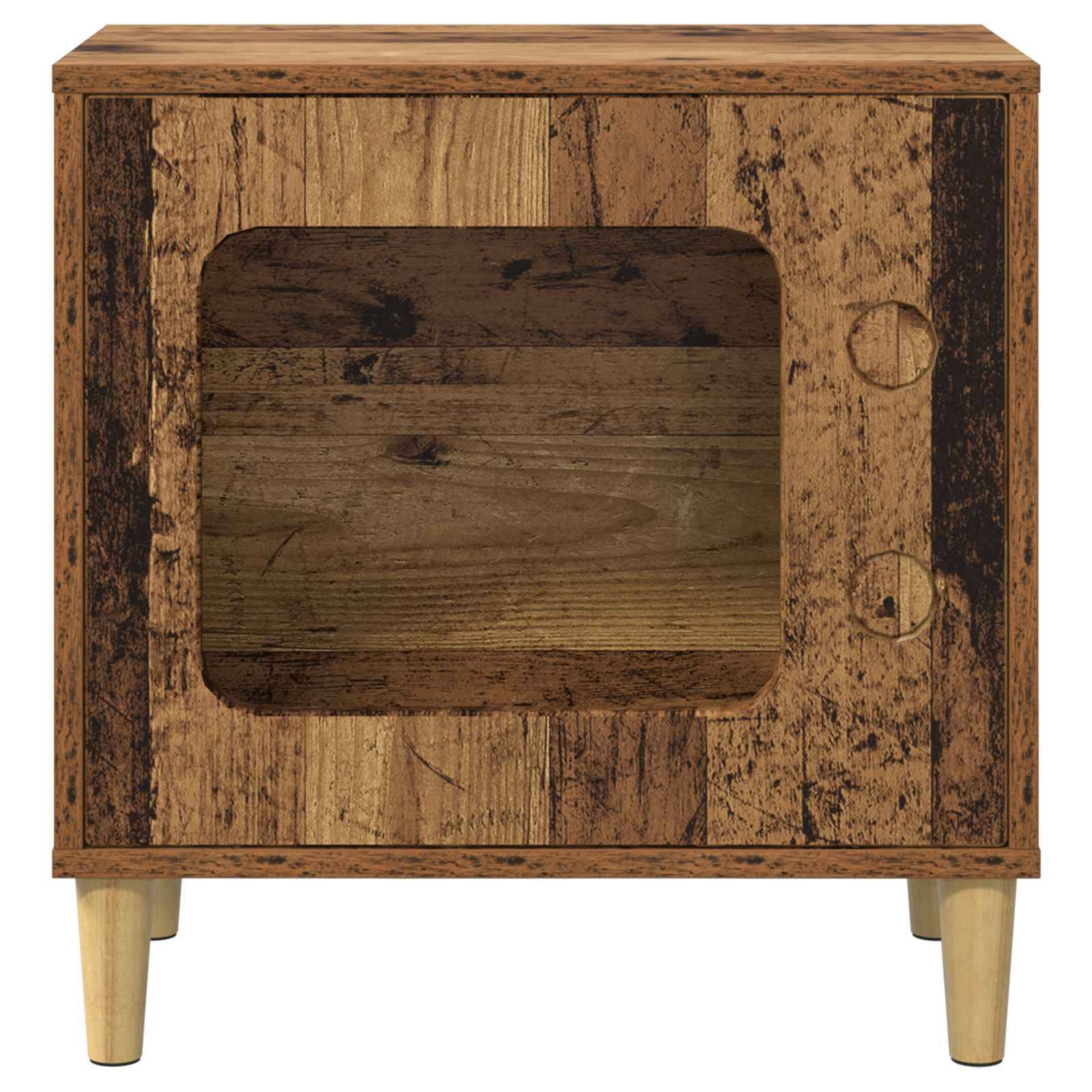 Chatiere bois marron  51 x 30 x 52 cm  - Prolenta premium p338.2 - Image 5