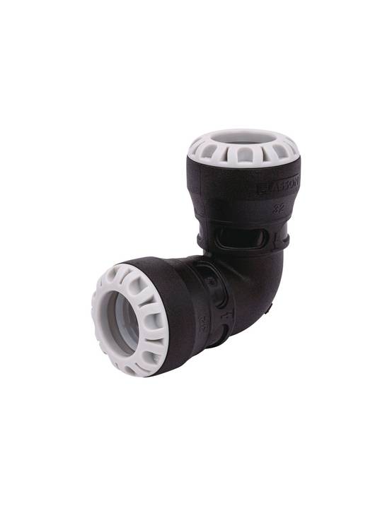 plasson - Coude Plasson 90° D32 Raccord Coudé 90° Pour Tuyau Pe D32 - Plasson