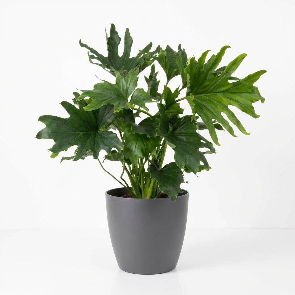 Philodendron - Philodendron Lickety split - Pot de 19cm - Hauteur 70cm - Gris - Plantes d'intérieur - Image 4