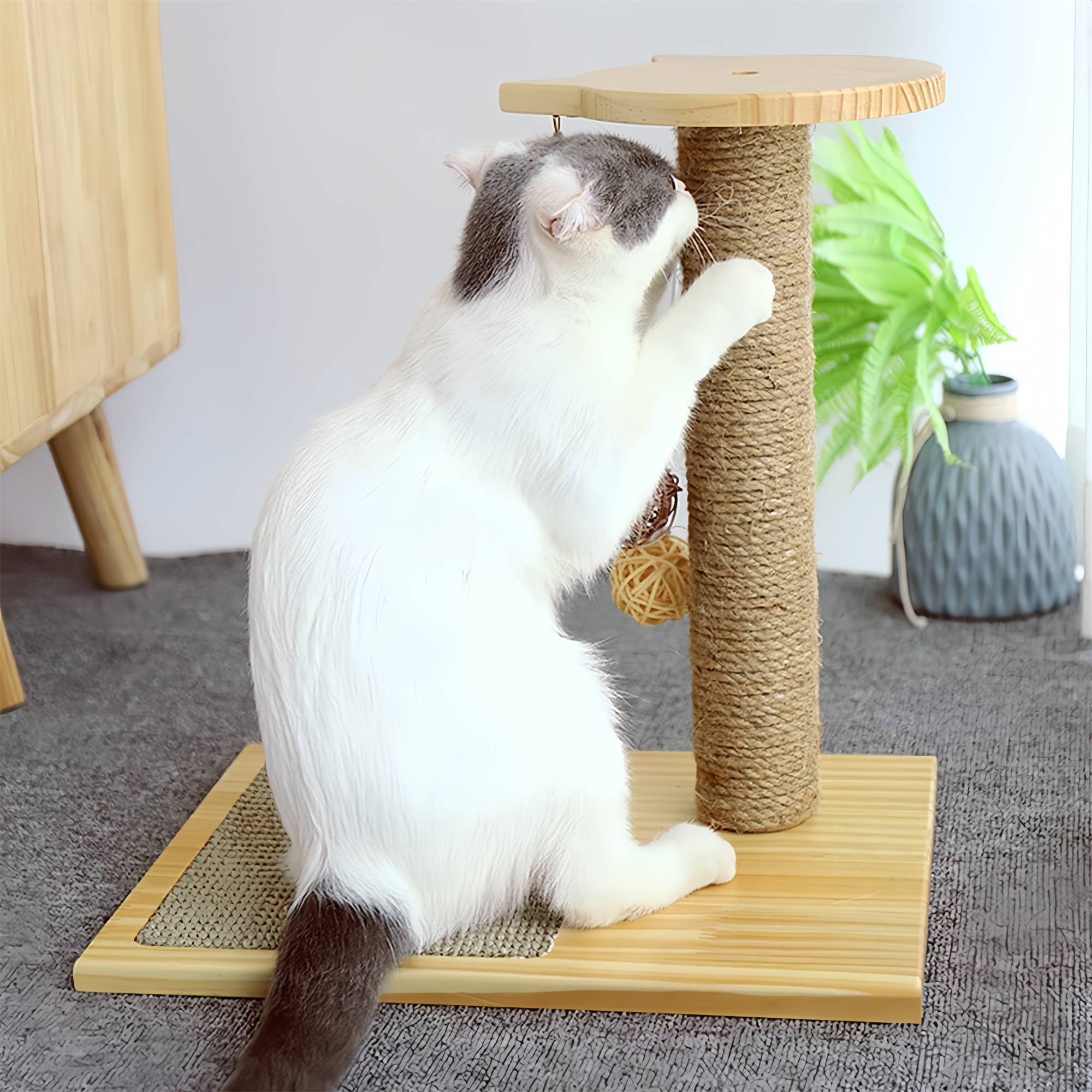 Corde En Sisal Naturel Ficelle Arbre à Chat Jouet Pour Chat Longueurs 10000x0 8cm 95997658