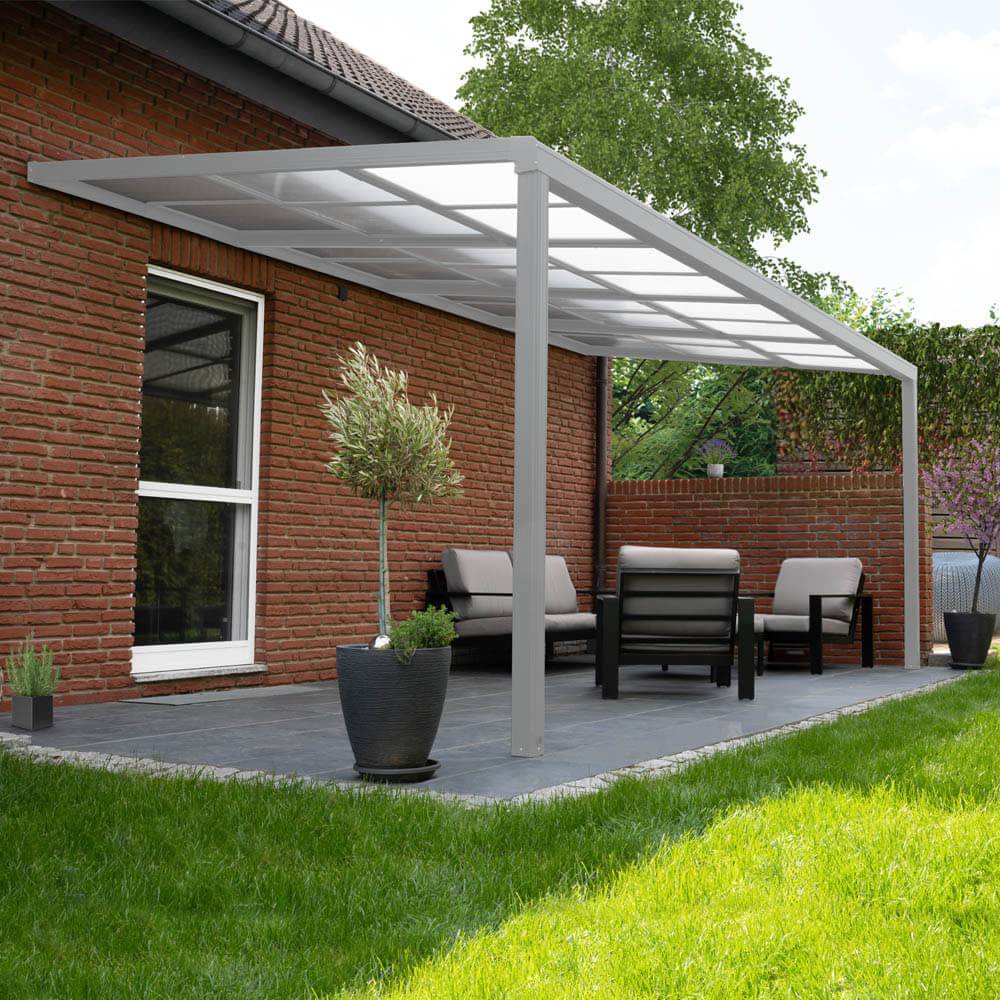 Home Deluxe - Couverture de terrasse HOME DELUXE SOLIS DELUXE - 290 x 295 x cm Blanc - Image 1