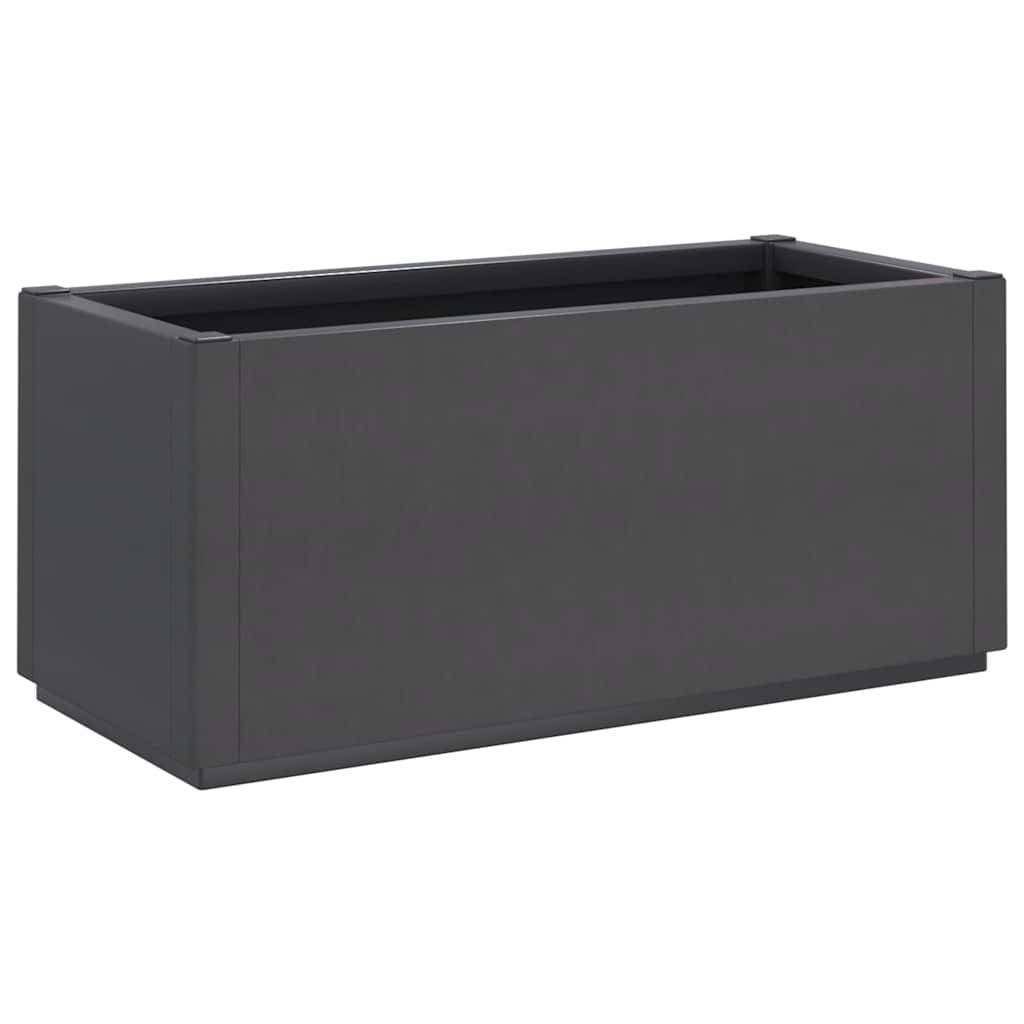 Vidaxl - Jardinière gris foncé 80x36x35 cm PP vidaXL 368777 - Image 2