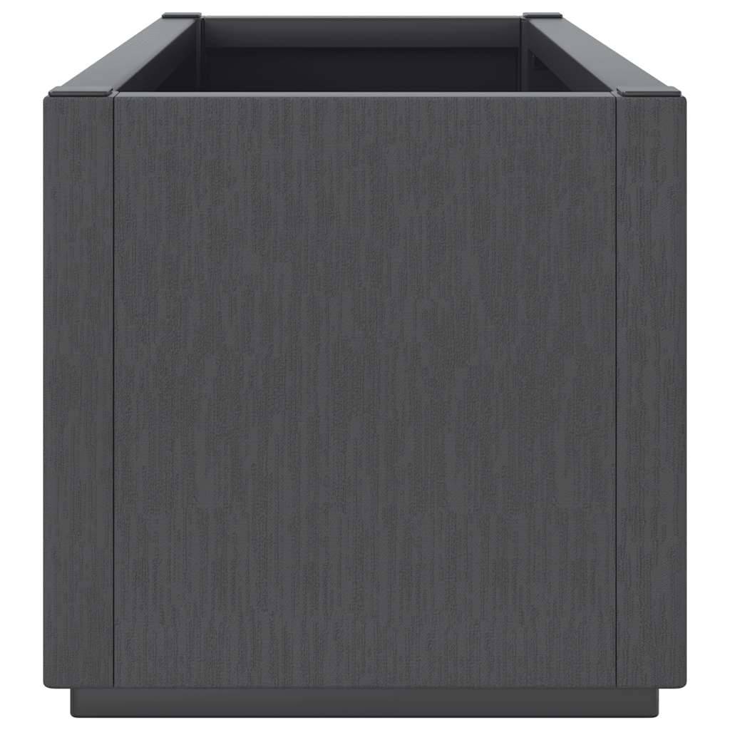 Vidaxl - Jardinière gris foncé 80x36x35 cm PP vidaXL 368777 - Image 7